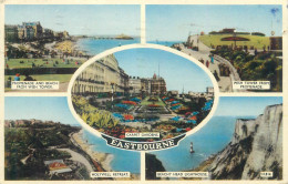 Postcard United Kingdom England Eastbourne Multi View 1954 - Eastbourne