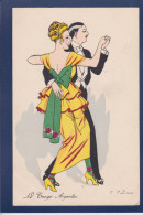 CPA FABIANO Erotisme Femme Woman Art Nouveau écrite BG PARIS 598 Danse - Fabiano