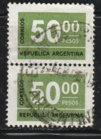 ARGENTINE 1566  // YVERT 1067X2 (SE TENANT) // 1976 - Gebraucht