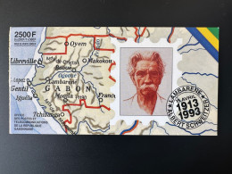 Gabon Gabun 1993 Mi. 1147 - 1149 Carnet MH Albert Schweitzer Lambarene Booklet MNH** - Gabun (1960-...)