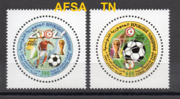 Tunisia 2002 -Football World Cup Korea -Japon / /Tunisie 2002 -coupe Du Monde Corée -Japon - 2002 – Corea Del Sud / Giappone
