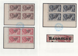 1935 Re-engraved Set SG 99-101, Hib.T75-77, Sc.93-95, Matched BL "flat Accent", Suberb U/m (MNH), With New Certificate. - Nuevos