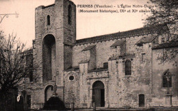 CPA - PERNES - Eglise Notre-Dame - Edition Imp.Maître - Pernes Les Fontaines