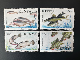 Kenya Kenia 2006 Mi. 785 - 788 Fishes Of Lake Victoria Fische Poissons Lac Viktoriasees Faune Marine Fauna - Kenia (1963-...)