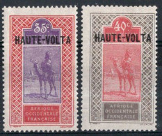 HAUTE-VOLTA Timbres-poste N°10* & 11* Neufs Charnières TB Cote : 3.00€ - Unused Stamps