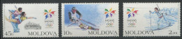 Moldova:Unused Stamps Serie Nagano Olympic Games 1998, Figure Skating, Slalom, Biathlon, MNH - Inverno1998: Nagano