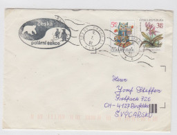 Czech Republic Cover Ca Czech Polar Section Ca Praha 9.7.2001 (IN165A) - Traité Sur L'Antarctique