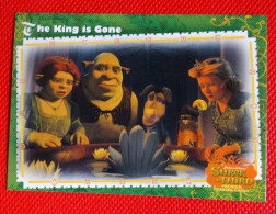 Premium Trading Cards / Carte Rigide - 6,4 X 8,9 Cm - Shrek The Third - 2007 - Story Cards N°44 - The King Is Gone - Autres & Non Classés