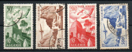 Col33 Colonie Algérie PA N° 9 à 12 Oblitéré Cote : 31,00€ - Airmail