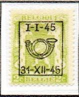 Préo Typo N°529 à 537 - Typos 1936-51 (Kleines Siegel)