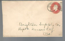 58016) Canada Postal Stationery Grand Forks  Postmark Cancel Duplex 1909 - 1903-1954 Reyes