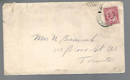 58019) Canada Golden Postmark Cancel 1907? Duplex - Lettres & Documents