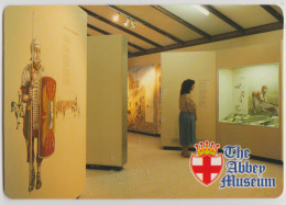 Australia QUEENSLAND QLD Abbey Archaeological Museum Interior CABOOLTURE Murray Views W128AM Postcard C1980s - Sonstige & Ohne Zuordnung