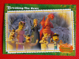 Premium Trading Cards / Carte Rigide - 6,4 X 8,9 Cm - Shrek The Third - 2007 - Story Cards N°49 - Breaking The News - Autres & Non Classés