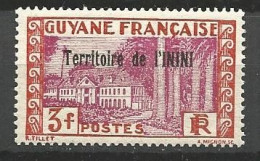 ININI  N° 25 Gom Coloniale NEUF** SANS CHARNIERE / MNH - Ongebruikt