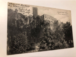 Austria Österreich Baden Bei Wien Ruine Ruins Burg Rauhenstein Castle Stromek 16167 Post Card POSTCARD - Baden Bei Wien