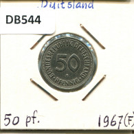 50 PFENNIG 1967 F BRD ALLEMAGNE Pièce GERMANY #DB544.F - 50 Pfennig