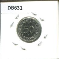 50 PFENNIG 1989 D WEST & UNIFIED GERMANY Coin #DB631.U - 50 Pfennig