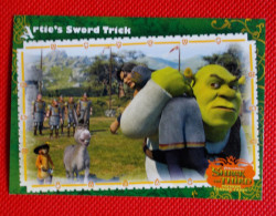 Premium Trading Cards / Carte Rigide - 6,4 X 8,9 Cm - Shrek The Third - 2007 - Story Cards N°53 - Artie's Sword Trick - Otros & Sin Clasificación