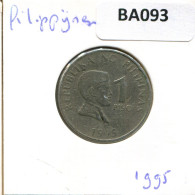 1 PISO 1995 PHILIPPINES Coin #BA093.U - Philippines