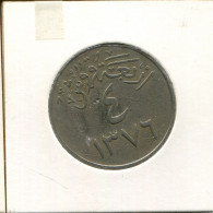 4 QIRSH 1956 SAUDI ARABIA Islamic Coin #AS171.U - Saudi Arabia