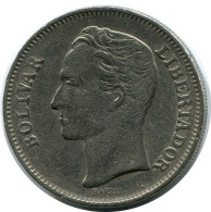 1 BOLIVAR 1967 VENEZUELA Coin #AR257.U - Venezuela