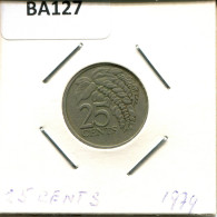 25 CENTS 1979 TRINIDAD AND TOBAGO Coin #BA127.U - Trinidad Y Tobago