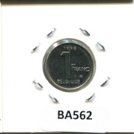1 FRANC 1998 Französisch Text BELGIEN BELGIUM Münze #BA562.D - 1 Frank