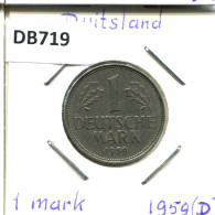 1 DM 1959 D BRD DEUTSCHLAND Münze GERMANY #DB719.D - 1 Marco