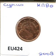 5 EURO CENTS 2008 ZYPERN CYPRUS Münze #EU424.D - Chipre