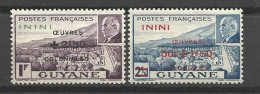 ININI  N° 57 Et 58 NEUF** Luxe SANS CHARNIERE / MNH - Nuevos