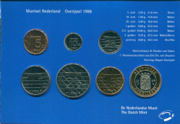 NEERLANDÉS NETHERLANDS 1996 MINT SET 6 Moneda + MEDAL #SET1124.4.E - Mint Sets & Proof Sets