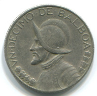 1\4 BALBOA 1973 PANAMA Moneda #WW1178.E - Panamá