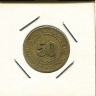 50 CENTIMES 1975 ARGELIA ALGERIA Moneda #AS183.E - Algérie