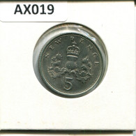 5 PENCE 1970 UK GBAN BRETAÑA GREAT BRITAIN Moneda #AX019.E - Sonstige & Ohne Zuordnung