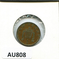 NEW PENNY 1981 UK GBAN BRETAÑA GREAT BRITAIN Moneda #AU808.E - 1 Penny & 1 New Penny