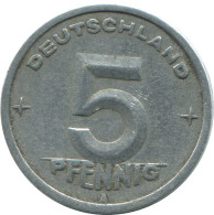 5 PFENNIG 1948 A DDR EAST ALLEMAGNE Pièce GERMANY #AE026.F - 5 Pfennig