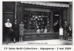 Chapellerie Fertay Vers 1930  Aigueperse - Magasins