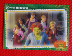 Premium Trading Cards / Carte Rigide - 6,4 X 8,9 Cm - Shrek The Third - 2007 - Story Cards N°61 - Cruel Betrayal - Otros & Sin Clasificación