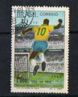 Brasil - 1969 -   Footballer Pele's 1,000th Goal - Used. ( Condition As Per Scan ) - Used Stamps