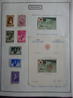 \+\ RED CROSS BELGIQUE BELLE SERIE SURCHARGEE SUR CHARN. 1941 CROIX ROUGE +INTERESSANT++  ++ - 1914-1915 Rode Kruis