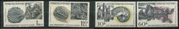 TCHECOSLOVAQUIE Géologie, Fossile, Grenouille. Yvert: N° 1657/61 Mnh ** Neuf Sans Charnière - Andere & Zonder Classificatie