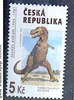 TCHEQUIE - REPUBLIQUE TCHEQUE Préhistoire, Animaux Préhistoriques. Yvert N°42 MNH ** - Prehistorics