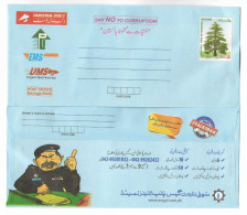 Pakistan : Inland Envelope Limited Edition SNGPL Print " National Tree Of Pakistan " - Pakistan