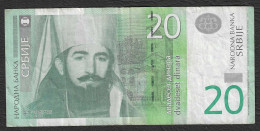 Serbia - Banconota Circolata Da 20 Dinari P-55b - 2013 #19 - Serbia