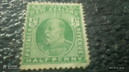 YENİ ZELANDA-  1909-                 0.50P              .          USED - Used Stamps
