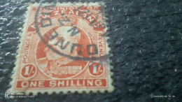 YENİ ZELANDA-  1909-                 1SH             .          USED - Used Stamps