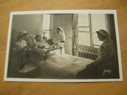 CPA - Hôpital Ecole - Société De Secours Aux Blessés Militaires - Chambre De Malade - 1918 - SUP  (HA 38) - Santé