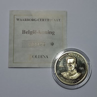 Belgique, Médaille Souvenir Baudouin I, 1997, BE, Argentan - Royal / Of Nobility