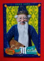 Premium Trading Cards / Carte Rigide - 6,4 X 8,9 Cm - Shrek The Third 2007 - Good Guys - N°7 Merlin - Autres & Non Classés
